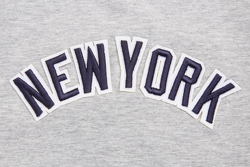 MLB NEW YORK YANKEES MASH UP MEN'S SJ TOP (HEATHER GREY)