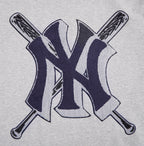 MLB NEW YORK YANKEES MASH UP MEN'S SJ TOP (HEATHER GREY)
