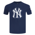 MLB NEW YORK YANKEES DIY PICK STITCH MEN'S SINGLE JERSEY TOP (MIDNIGHT NAVY)