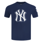 MLB NEW YORK YANKEES DIY PICK STITCH MEN'S SINGLE JERSEY TOP (MIDNIGHT NAVY)