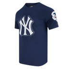 MLB NEW YORK YANKEES DIY PICK STITCH MEN'S SINGLE JERSEY TOP (MIDNIGHT NAVY)