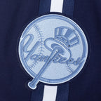 MLB NEW YORK YANKEES COUNTRY CLUB HAUT EN JERSEY SIMPLE À RAYURES POUR HOMME (MARINE MINUIT)