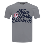 MLB NEW YORK YANKEES SOUVENIR HAUT EN JERSEY SIMPLE POUR HOMME (GRIS)