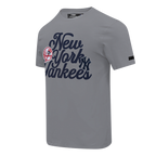 MLB NEW YORK YANKEES SOUVENIR HAUT EN JERSEY SIMPLE POUR HOMME (GRIS)