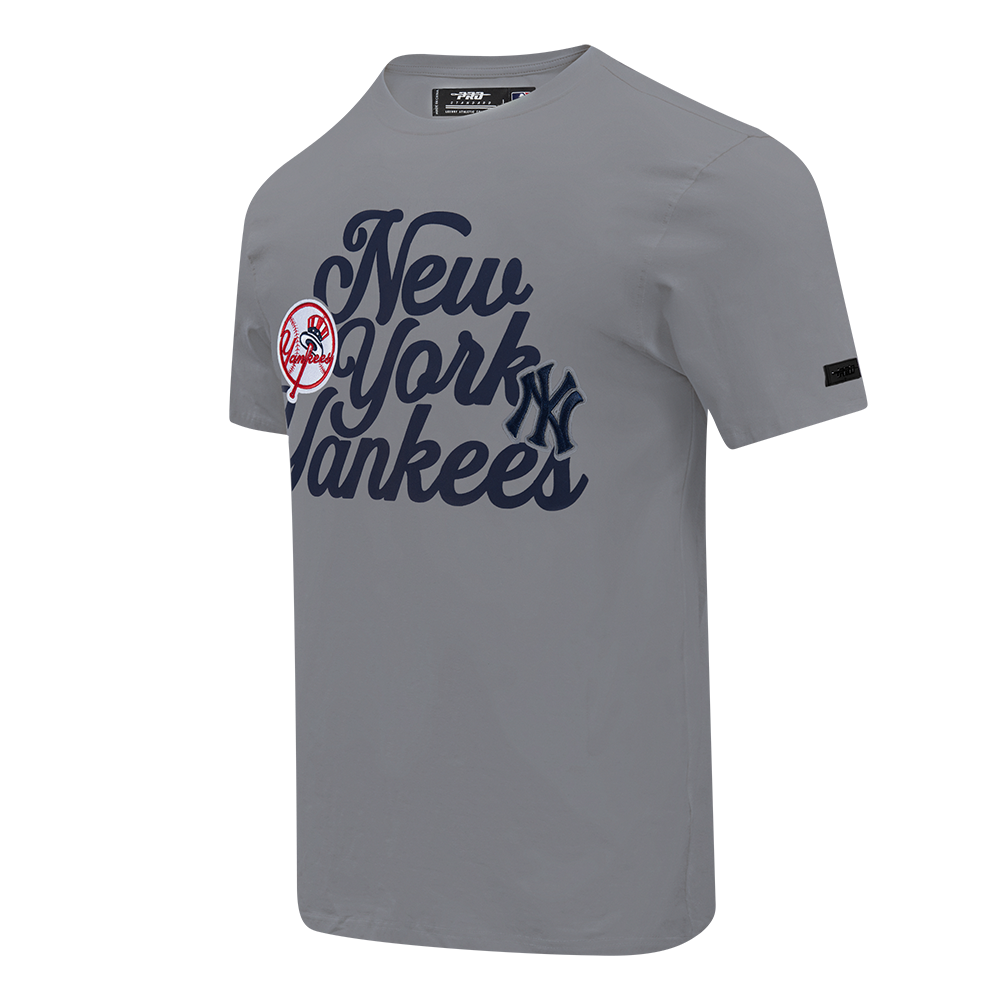 MLB NEW YORK YANKEES SOUVENIR HAUT EN JERSEY SIMPLE POUR HOMME (GRIS)