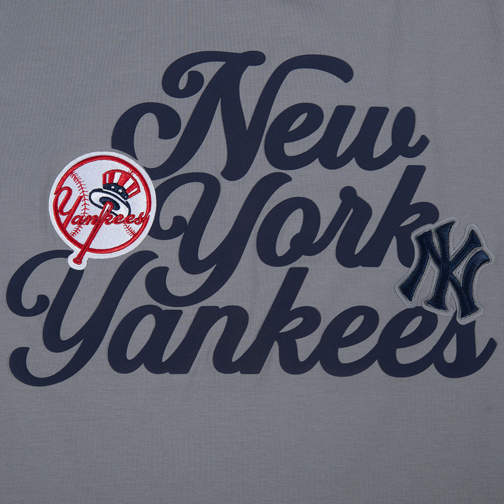 MLB NEW YORK YANKEES SOUVENIR HAUT EN JERSEY SIMPLE POUR HOMME (GRIS)