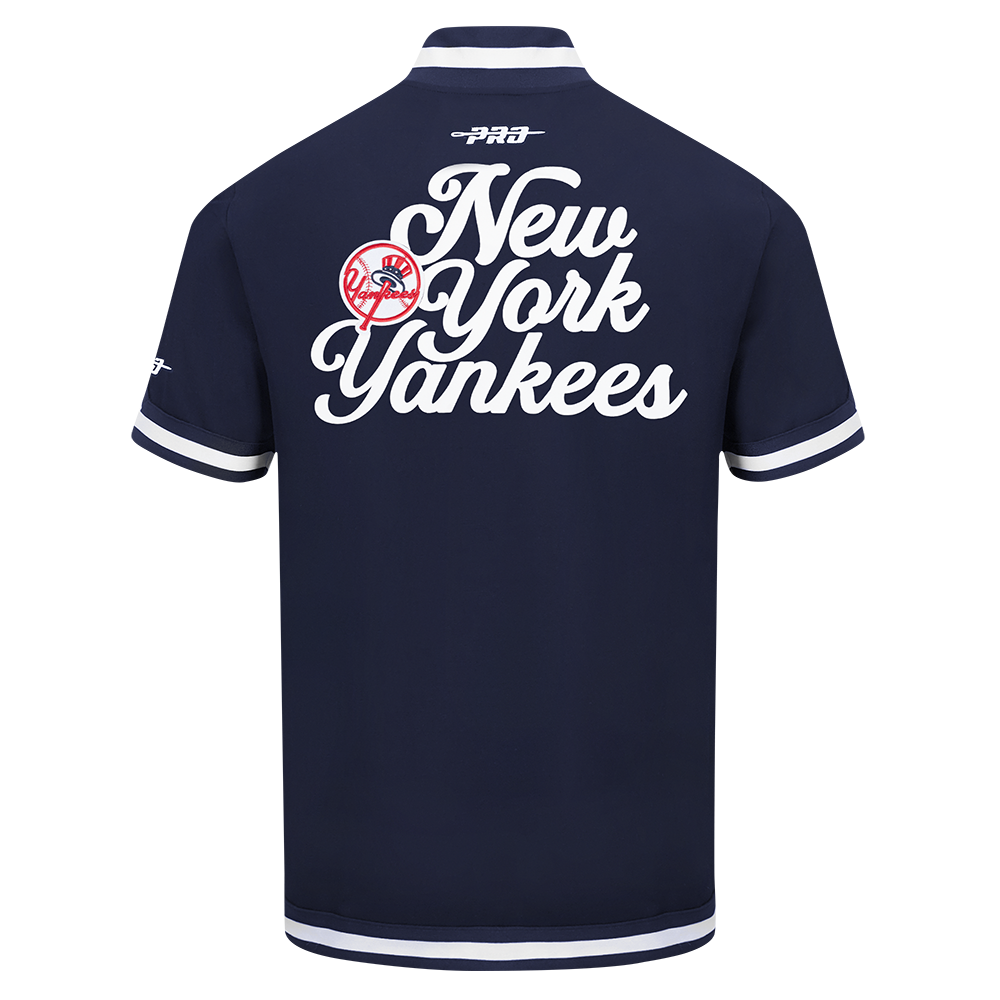 MLB NEW YORK YANKEES SOUVENIR BLOUSON D'ÉCHAUFFEMENT POUR HOMME (MARINE MINUIT)
