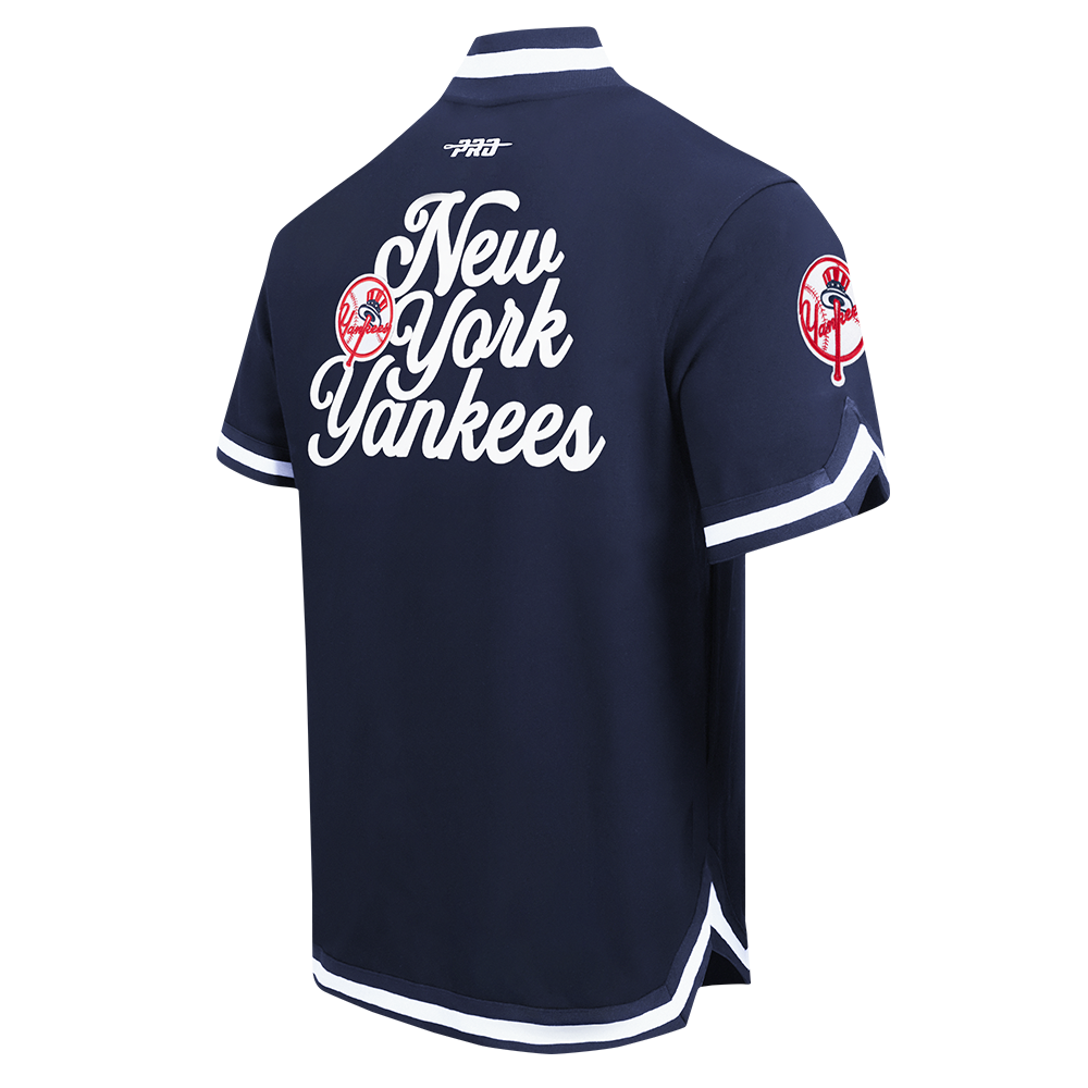 MLB NEW YORK YANKEES SOUVENIR BLOUSON D'ÉCHAUFFEMENT POUR HOMME (MARINE MINUIT)