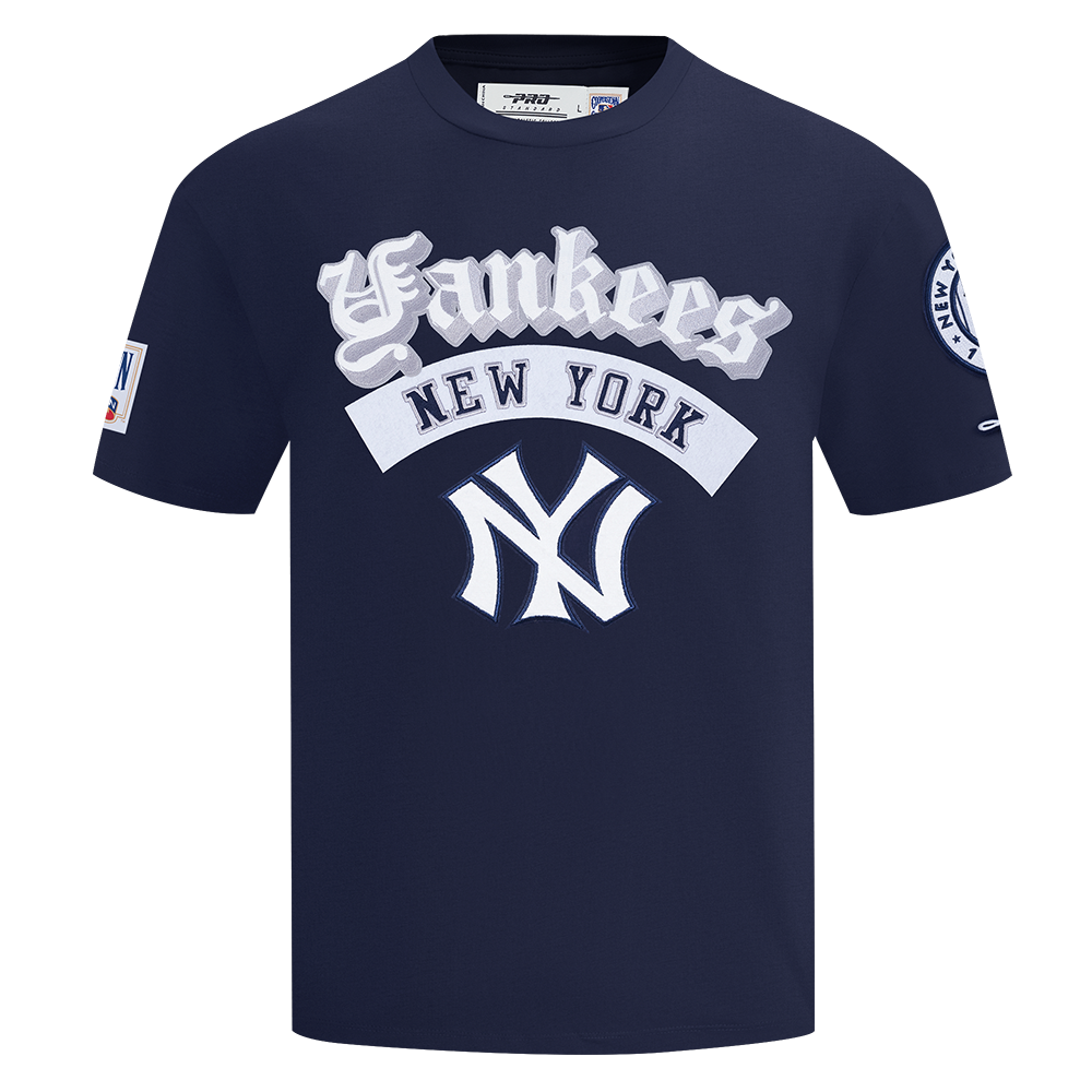 MLB NEW YORK YANKEES BEST OF MEN'S CJ DROP SHOULDER TOP (MIDNIGHT NAVY)