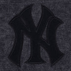 MLB NEW YORK YANKEES WASHED CLASSIC T-SHIRT À MANCHES COURTES POUR HOMME (NOIR DÉLAVÉ)