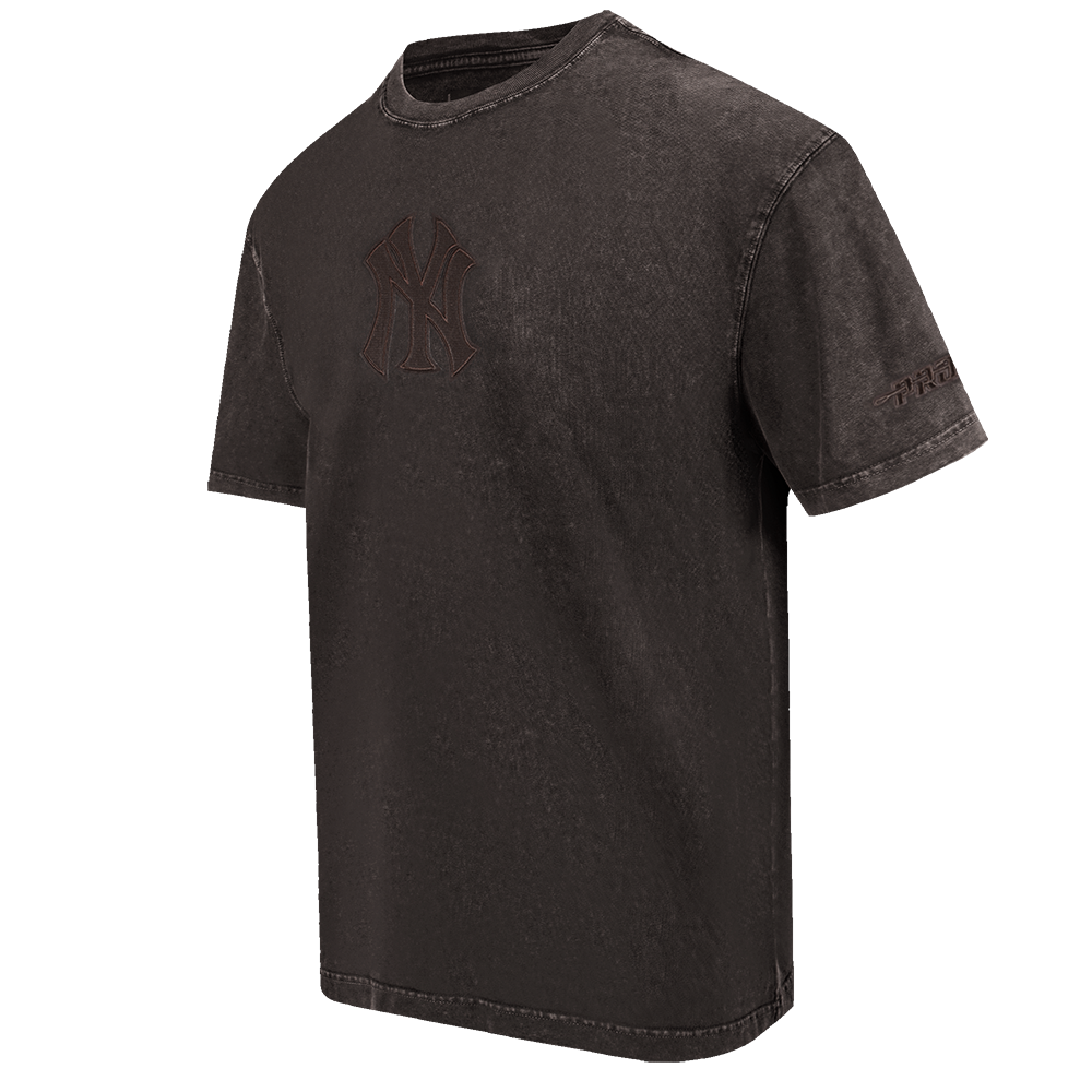 MLB NEW YORK YANKEES WASHED CLASSIC MEN'S S/S TEE (WASHED BROWN)