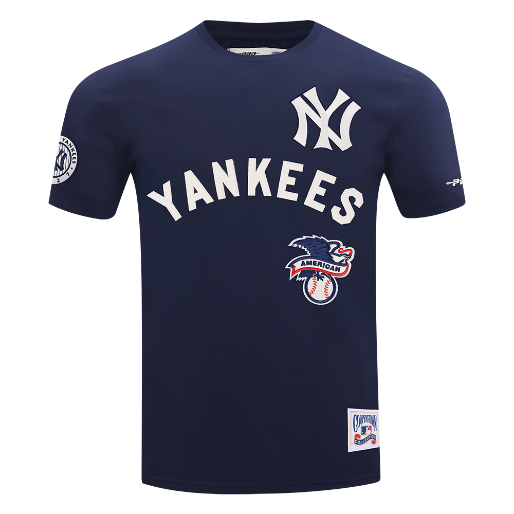 MLB NEW YORK YANKEES MODERN ORIGINALS MEN'S SJ TEE (MIDNIGHT NAVY)