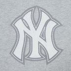 MLB NEW YORK YANKEES REBEL ATHLETICS HAUT EN JERSEY SIMPLE POUR HOMME (GRIS CHINÉ)