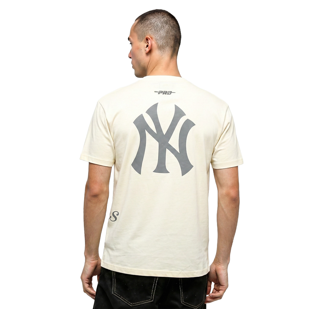 MLB NEW YORK YANKEES STREET TEAM MEN'S CJ DROP SHOULDER TOP (EGGSHELL)