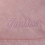 MLB NEW YORK YANKEES WASHED CLASSIC T-SHIRT À MANCHES COURTES POUR HOMME (MAUVE DÉLAVÉ)