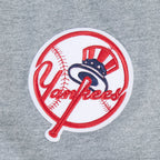 MLB NEW YORK YANKEES PARADISE HAUT À MANCHES COURTES POUR HOMME (GRIS CHINÉ FONCÉ)