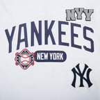 MLB NEW YORK YANKEES LETTERMAN MEN'S S/S TOP (WHITE)
