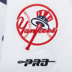 MLB NEW YORK YANKEES LETTERMAN MEN'S S/S TOP (WHITE)