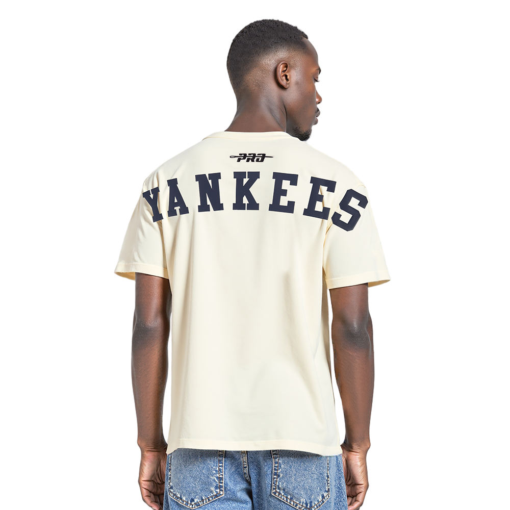 MLB NEW YORK YANKEES WINGSPAN MEN'S CJ DROP SHOULDER TOP V2 (EGGSHELL)
