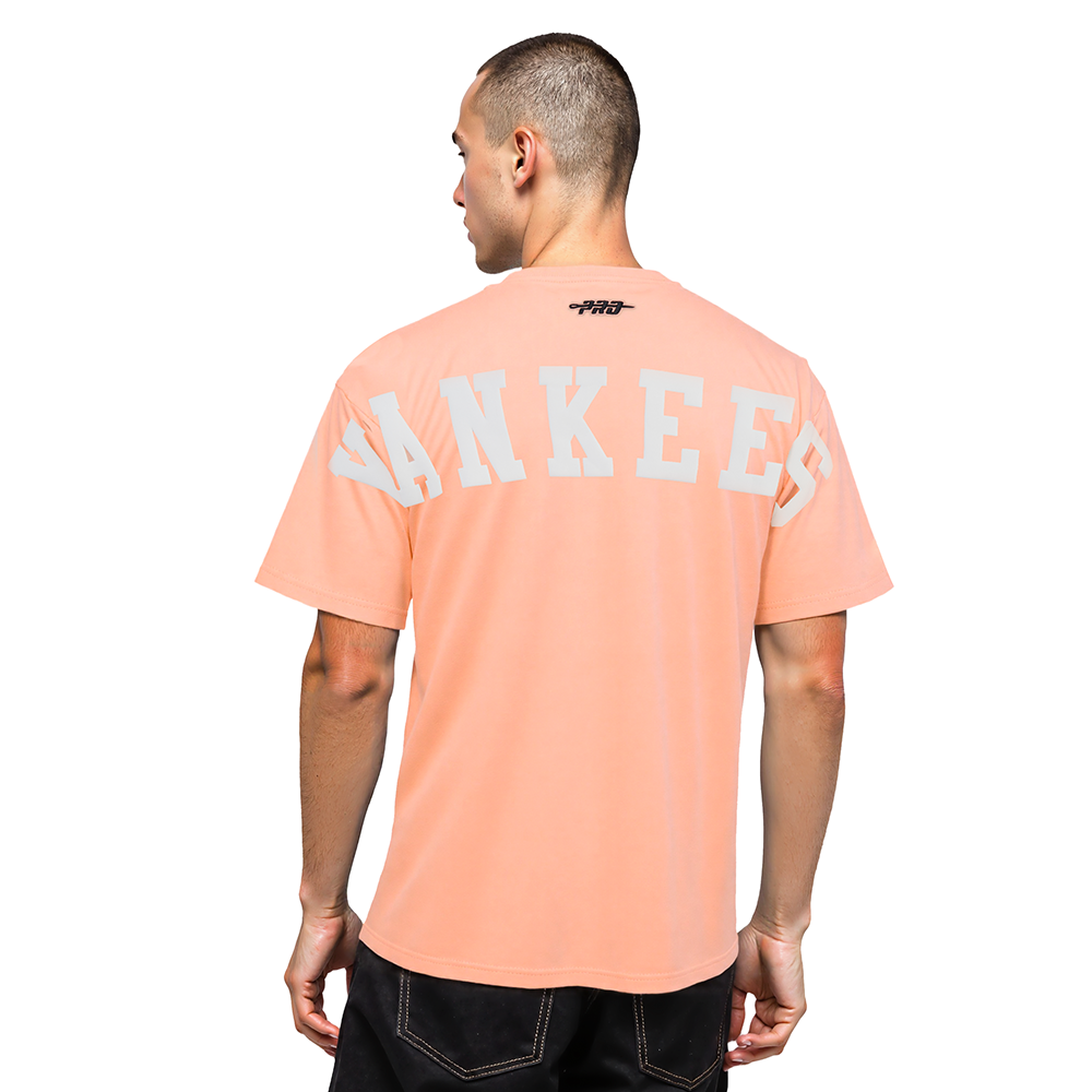 MLB NEW YORK YANKEES WINGSPAN MEN'S CJ DROP SHOULDER TOP V2 (GUAVA)