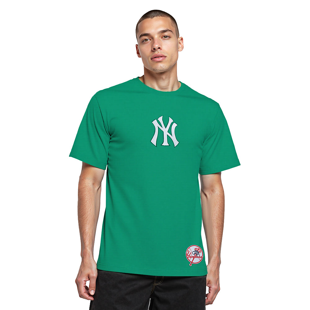 MLB NEW YORK YANKEES WINGSPAN MEN'S CJ DROP SHOULDER TOP V2 (KELLY GREEN)