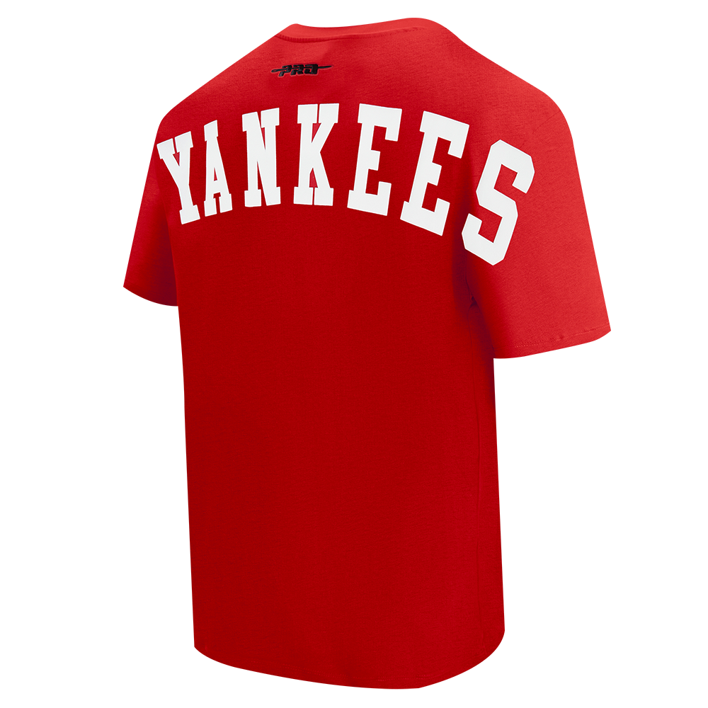 MLB NEW YORK YANKEES WINGSPAN MEN'S CJ DROP SHOULDER TOP V2 (RED)