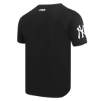 MLB NEW YORK YANKEES CLASSIC CHENILLE HAUT EN JERSEY SIMPLE POUR HOMME (NOIR)