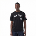 MLB NEW YORK YANKEES CLASSIC CHENILLE HAUT EN JERSEY SIMPLE POUR HOMME (NOIR)