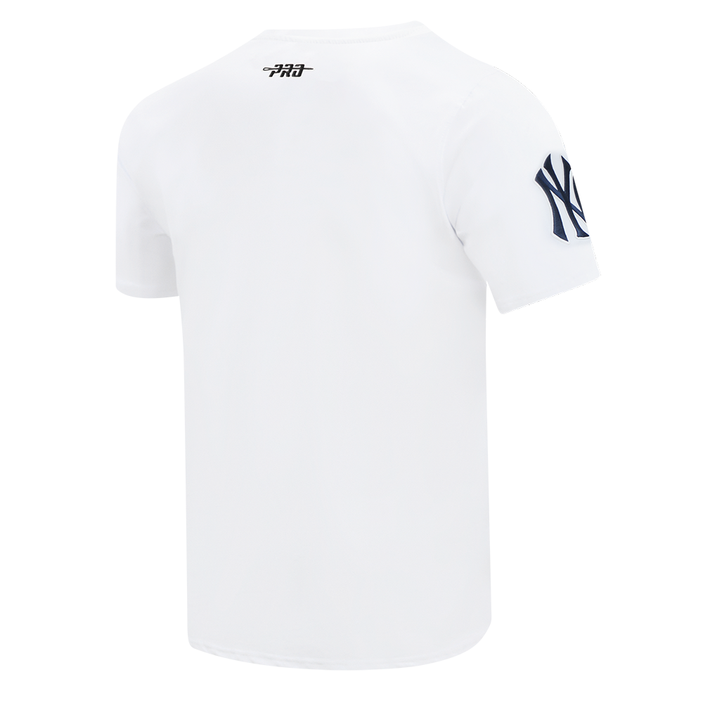 MLB NEW YORK YANKEES CLASSIC CHENILLE HAUT EN JERSEY SIMPLE POUR HOMME (BLANC)