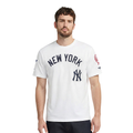 MLB NEW YORK YANKEES CLASSIC CHENILLE HAUT EN JERSEY SIMPLE POUR HOMME (BLANC)