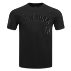 MLB NEW YORK YANKEES TRIPLE BLACK MEN'S TOP (BLACK)