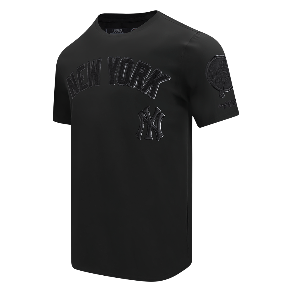 MLB NEW YORK YANKEES TRIPLE BLACK MEN'S TOP (BLACK)