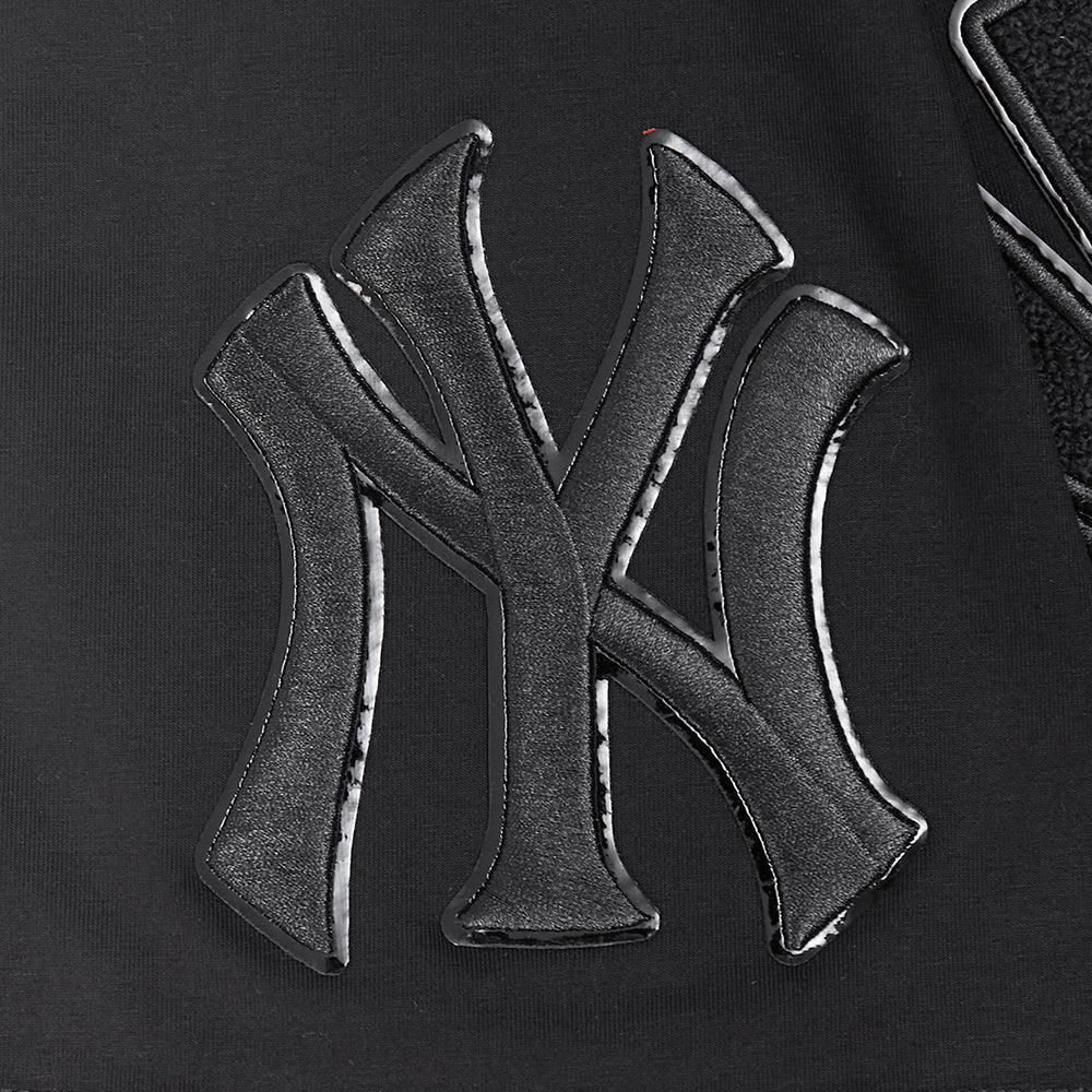 MLB NEW YORK YANKEES TRIPLE BLACK MEN'S TOP (BLACK)
