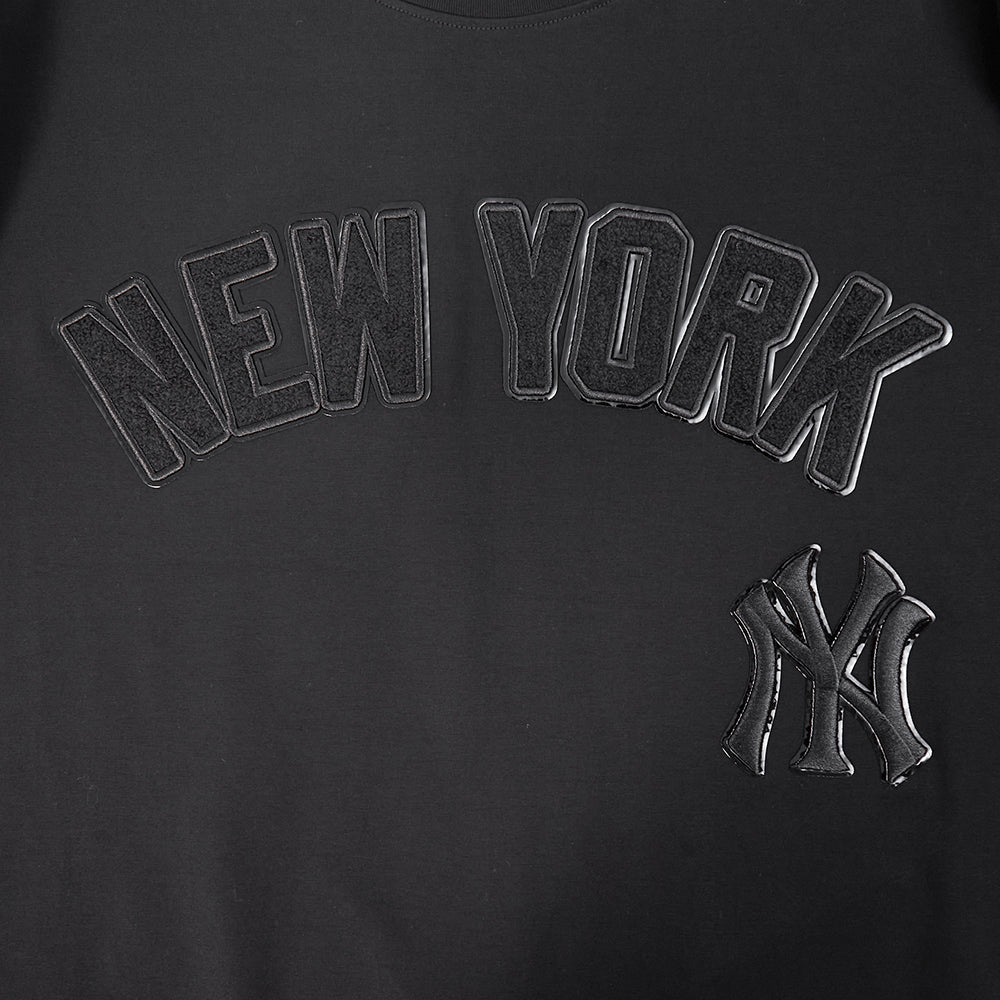 MLB NEW YORK YANKEES TRIPLE BLACK MEN'S TOP (BLACK)