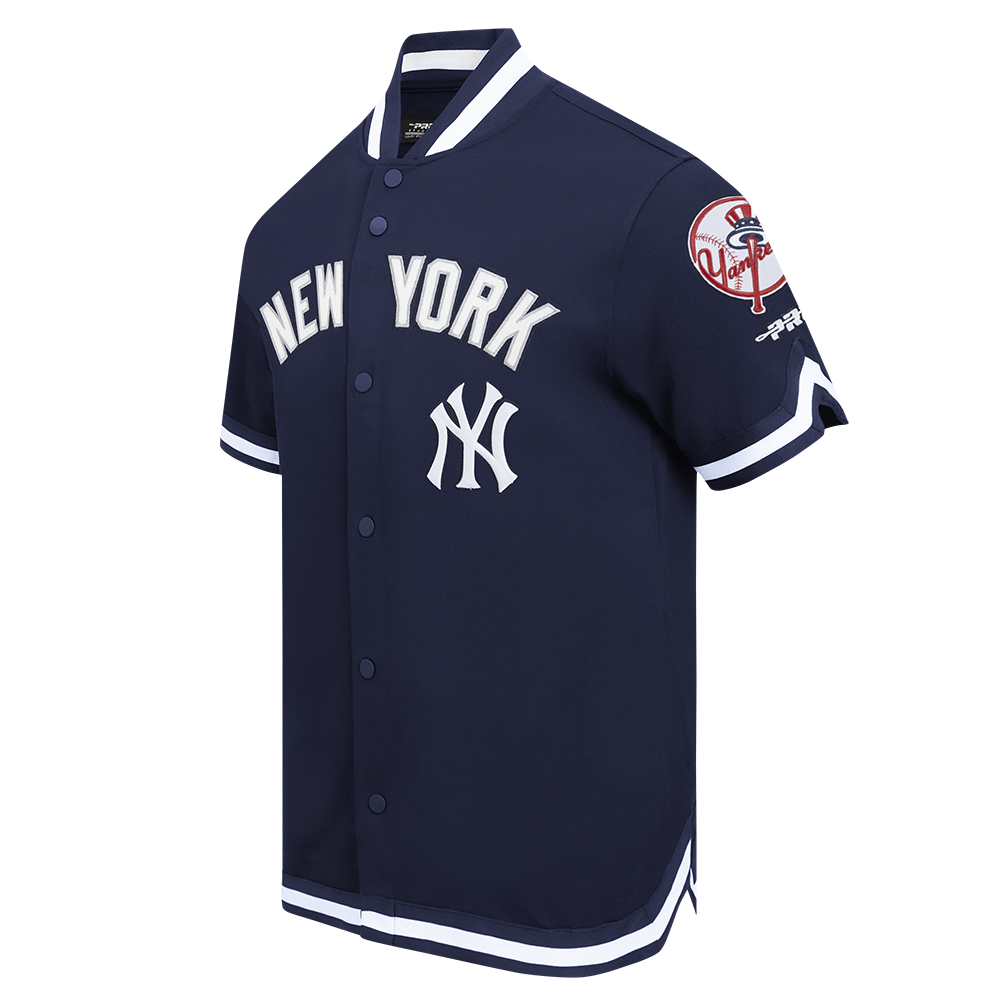 MLB NEW YORK YANKEES CLASSIC CHENILLE HAUT POUR HOMME (MARINE MINUIT)