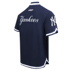 MLB NEW YORK YANKEES CLASSIC CHENILLE HAUT POUR HOMME (MARINE MINUIT)