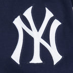 MLB NEW YORK YANKEES CLASSIC CHENILLE HAUT POUR HOMME (MARINE MINUIT)