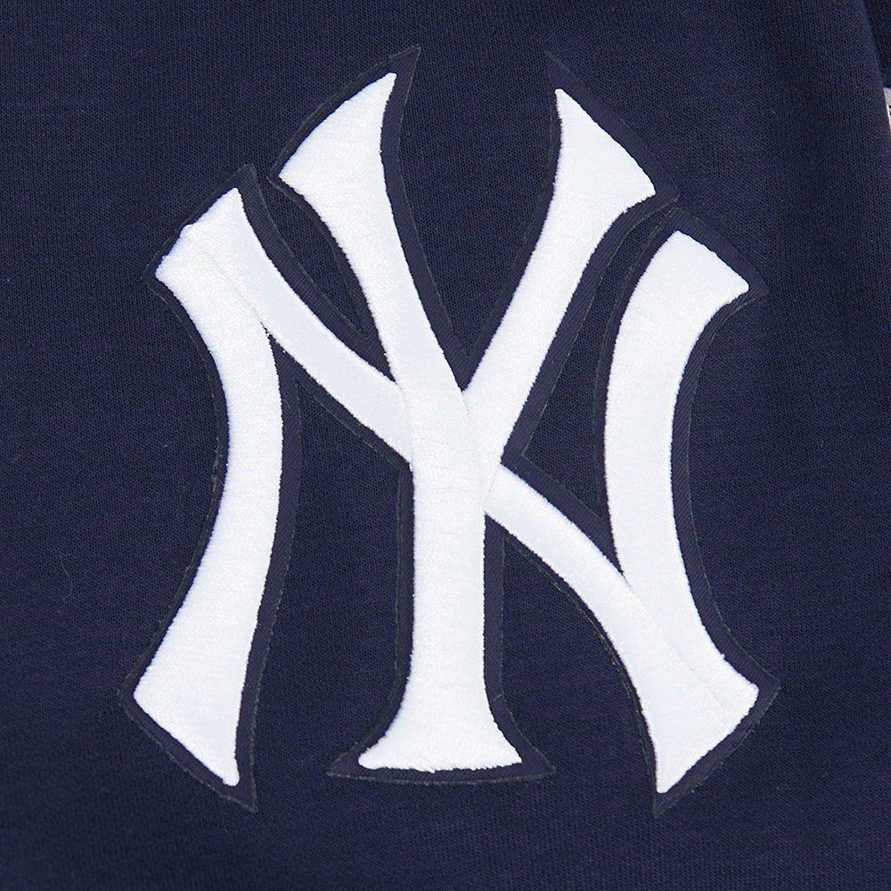 MLB NEW YORK YANKEES CLASSIC CHENILLE HAUT POUR HOMME (MARINE MINUIT)