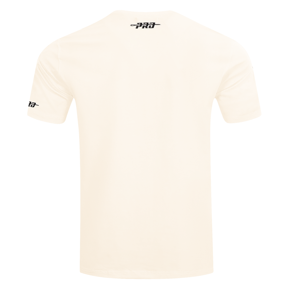 MLB NEW YORK YANKEES RETRO CLASSICS HAUT EN JERSEY SIMPLE À BANDES POUR HOMME (COQUILLE D'ŒUF/MARINE MINUIT)