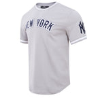 MLB NEW YORK YANKEES CLASSIC CHENILLE MEN'S TOP (GRAY)