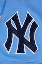 MLB NEW YORK YANKEES CLASSIC CHENILLE HAUT POUR HOMME (BLEU UNIVERSITÉ)