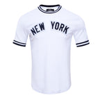 MLB NEW YORK YANKEES CLASSIC CHENILLE HAUT POUR HOMME (BLANC)