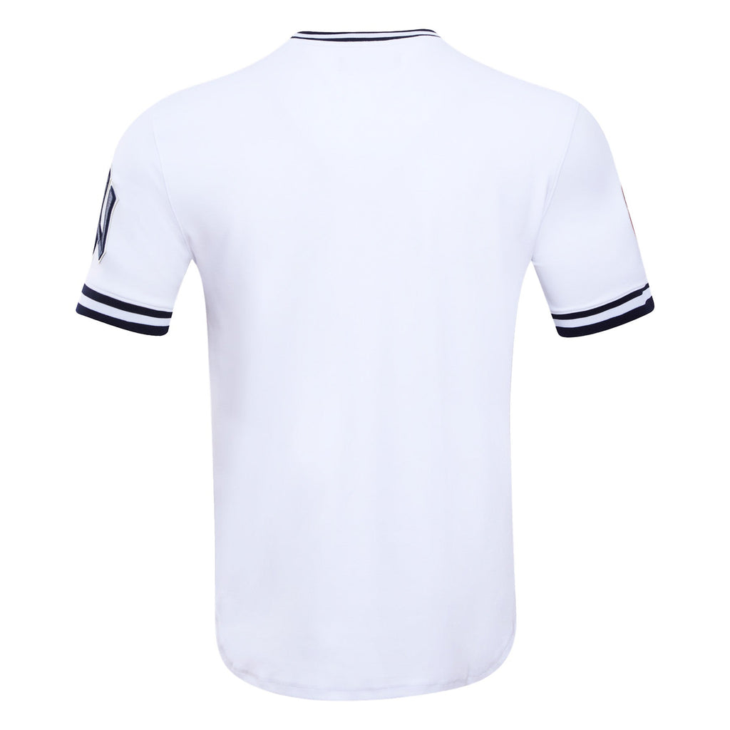 MLB NEW YORK YANKEES CLASSIC CHENILLE HAUT POUR HOMME (BLANC)