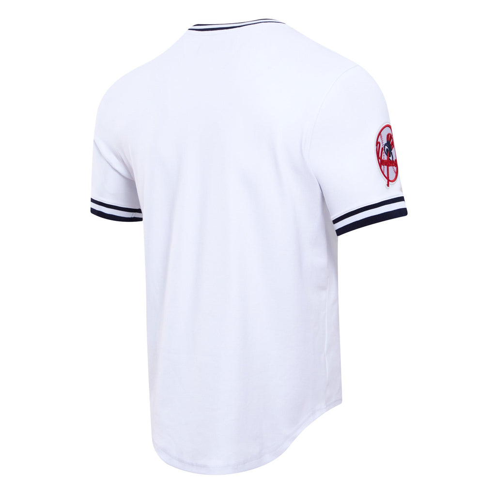 MLB NEW YORK YANKEES CLASSIC CHENILLE HAUT POUR HOMME (BLANC)