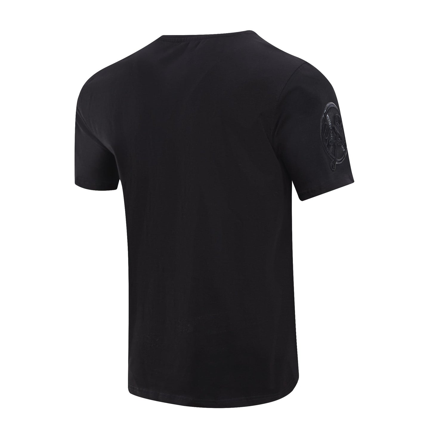 MLB NEW YORK YANKEES TRIPLE BLACK LOGO PRO TEAM MEN'S TOP (BLACK)