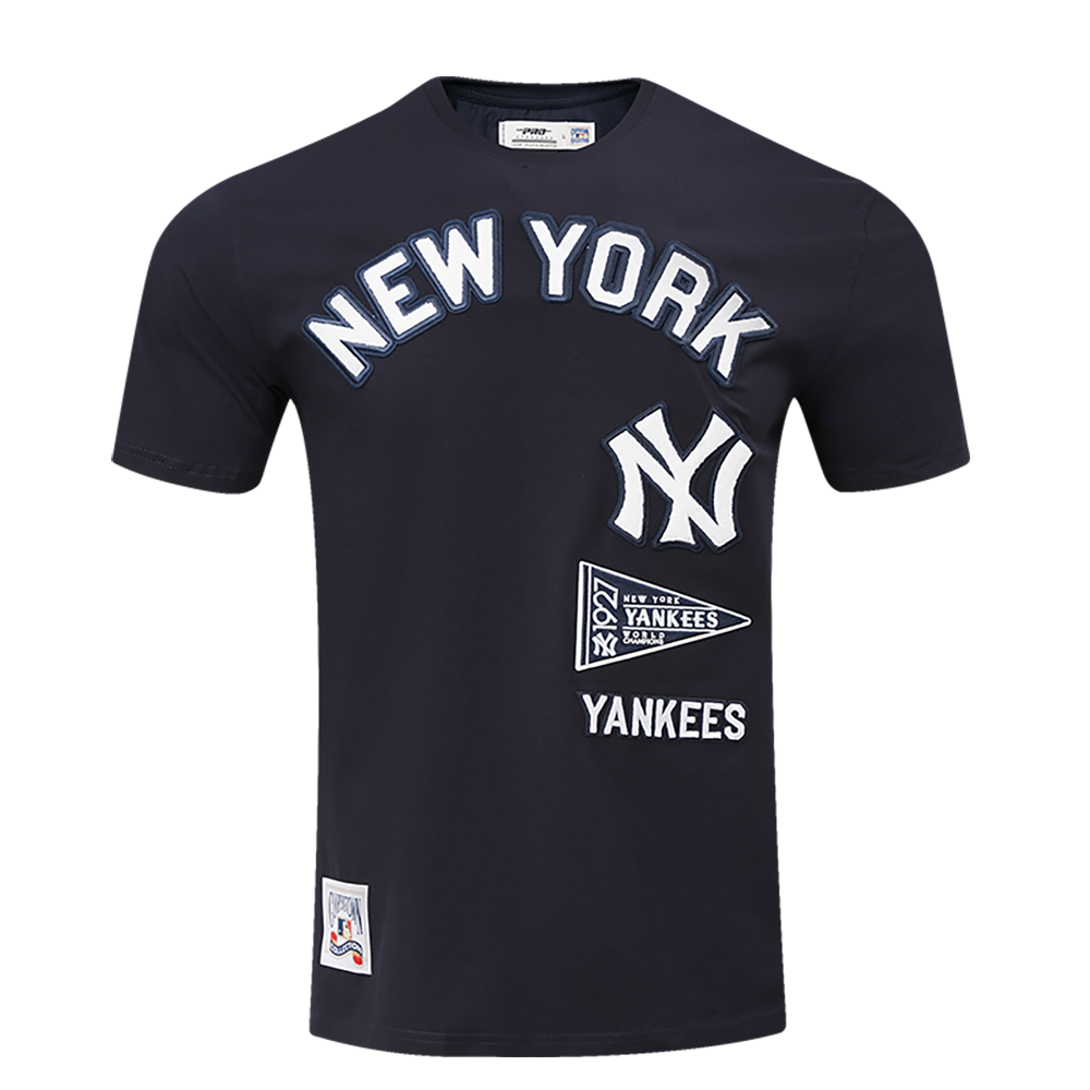 MLB NEW YORK YANKEES RETRO CLASSIC MEN'S STRIPED TOP (MIDNIGHT NAVY)