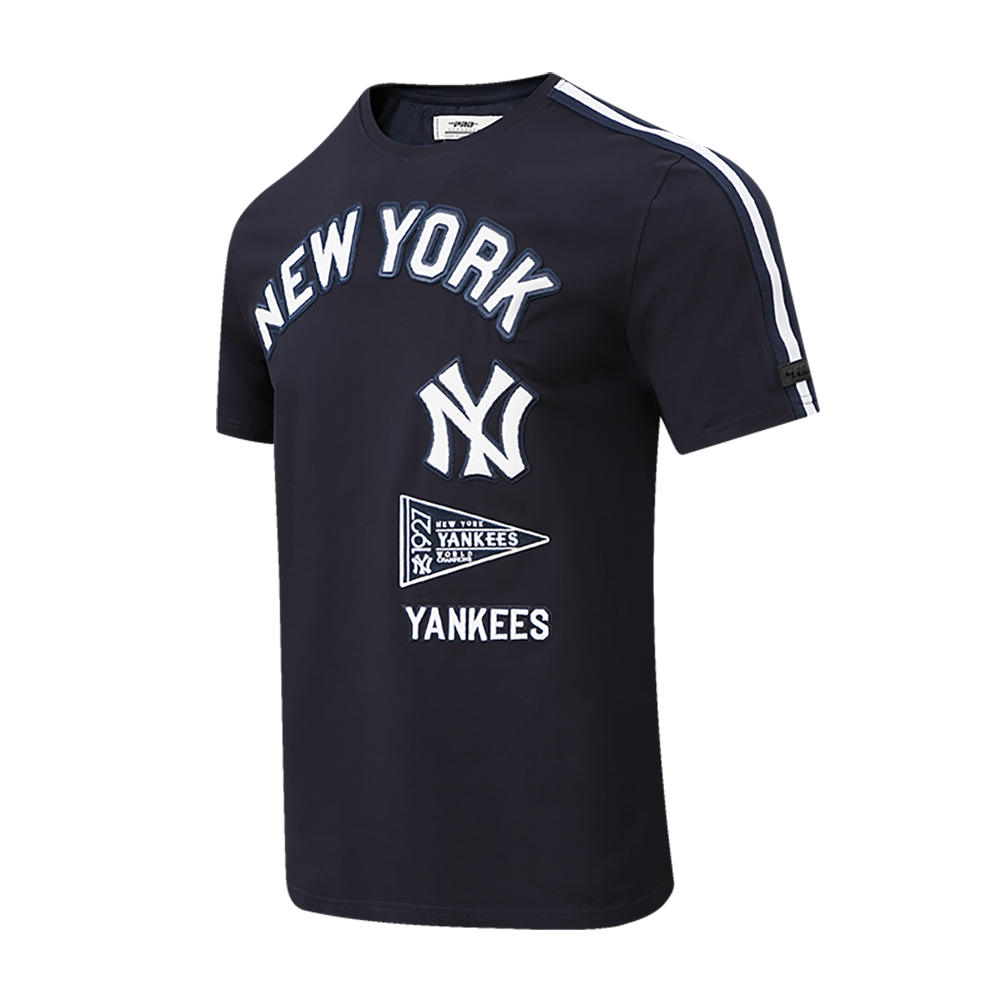 MLB NEW YORK YANKEES RETRO CLASSIC MEN'S STRIPED TOP (MIDNIGHT NAVY)