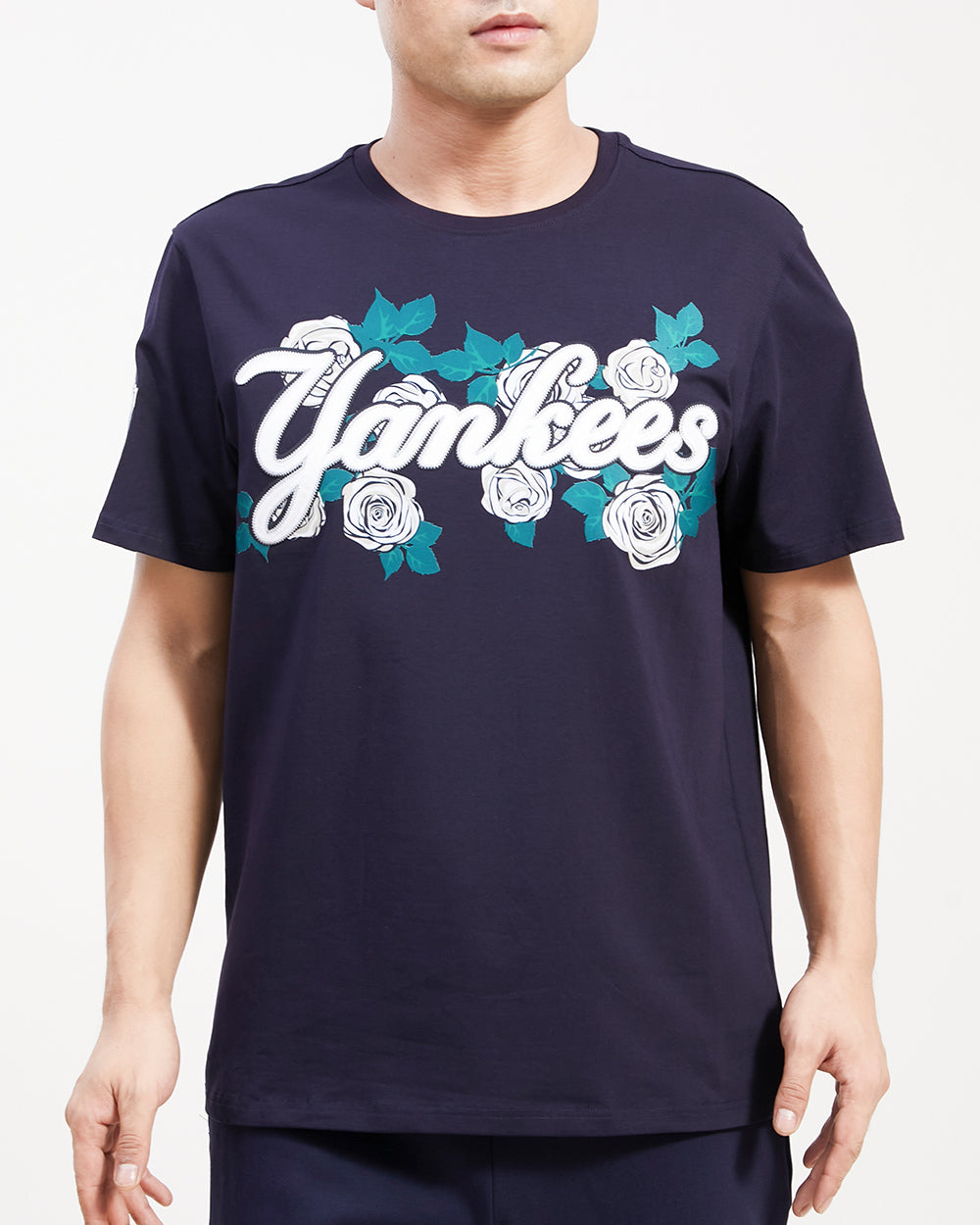 MLB NEW YORK YANKEES ROSES HAUT POUR HOMME (MARINE MINUIT)