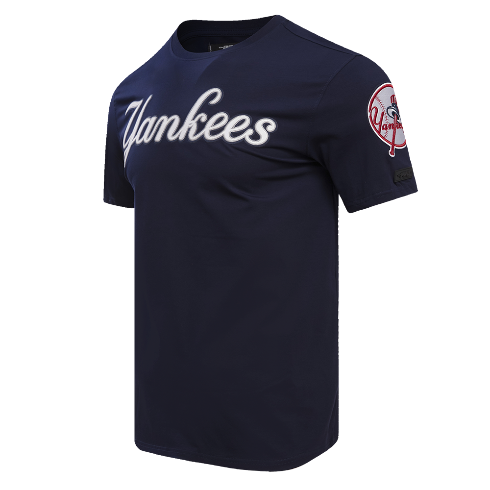 MLB NEW YORK YANKEES TACKLE TWILL HAUT POUR HOMME (MARINE MINUIT)