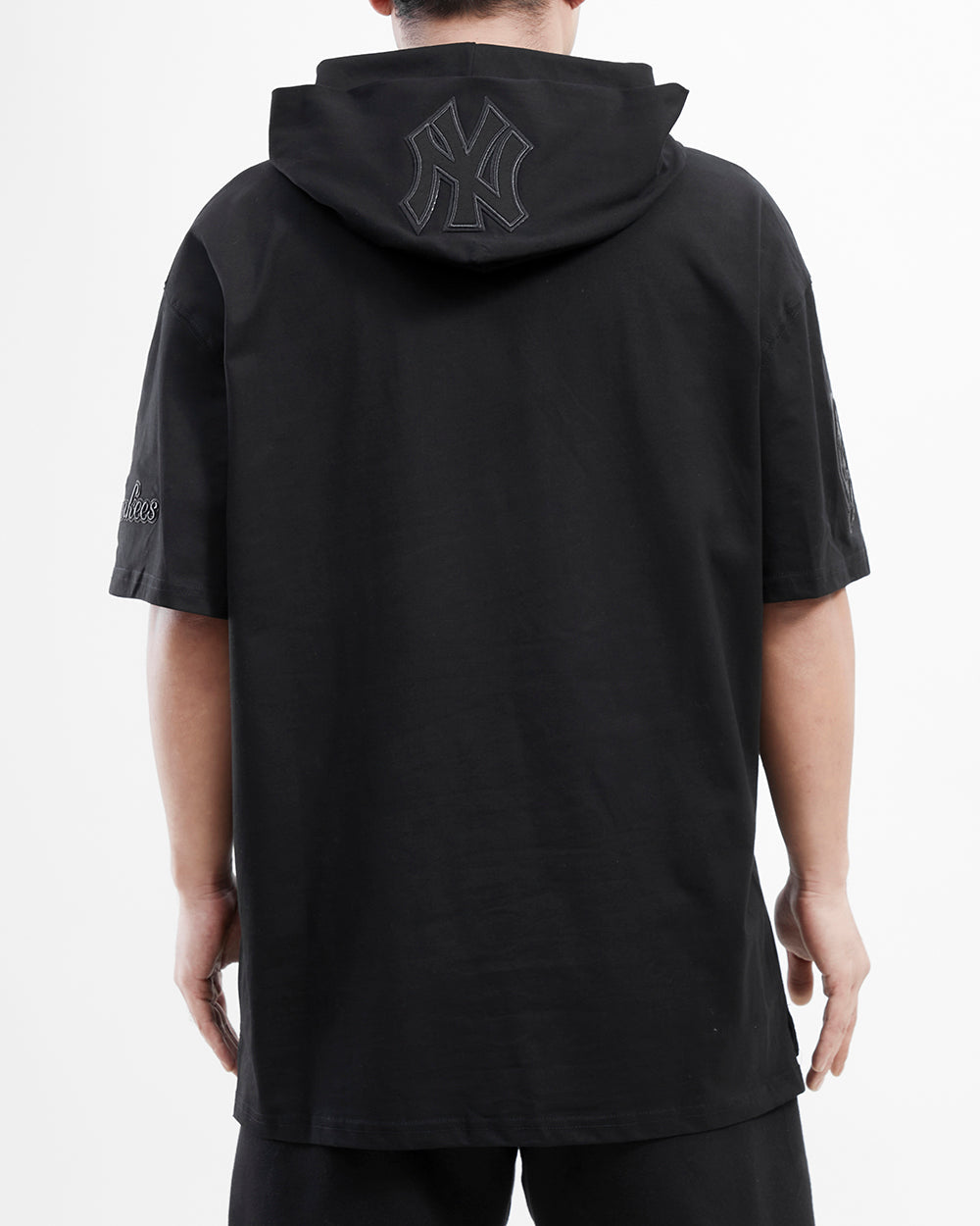 MLB NEW YORK YANKEES NEUTRAL MEN'S PULLOVER HOODIE (BLACK)